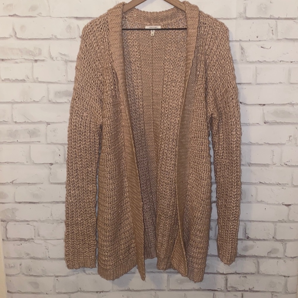 Maurices knitted soft pink cardigan